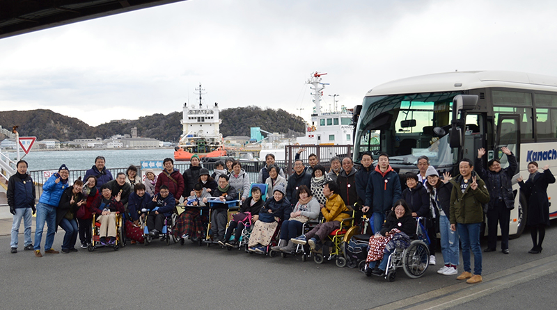 車いすバスの旅